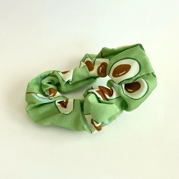 Woman | Scrunchies with Fruit Prints | Set of 5 - Picture 15 of 16